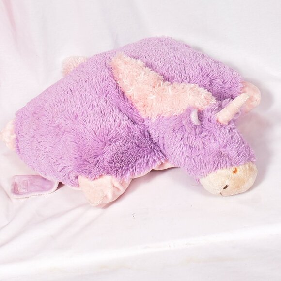 Purple Unicorn Pillow Pet Plush Stuffed Animal See Photos - Picture 1 of 9